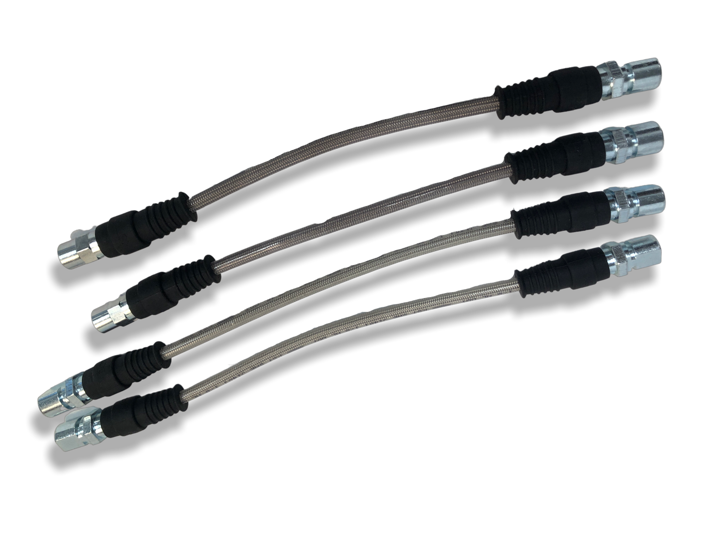 PMB Performance DirectFit Stainless-Steel Brake Lines - Set of 4 - 1989-94 Porsche 964