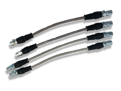 PMB Performance DirectFit Stainless-Steel Brake Lines - Set of 4 - 1989-94 Porsche 964