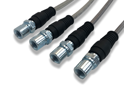 PMB Performance DirectFit Stainless-Steel Brake Lines - Set of 4 - 1989-94 Porsche 964