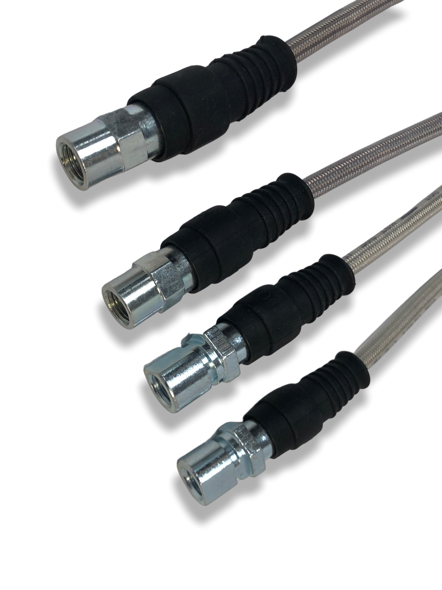 PMB Performance DirectFit Stainless-Steel Brake Lines - Set of 4 - 1989-94 Porsche 964