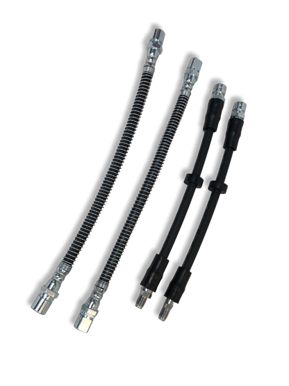 PMB Performance DirectFit Rubber Brake Lines - Set of 4 - 1994-96 Porsche 993