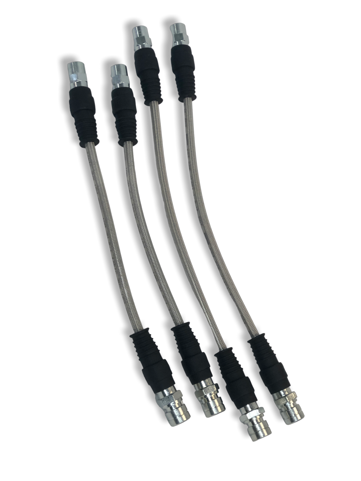 PMB Performance DirectFit Stainless-Steel Brake Lines - Set of 4 - 1970-72.8 Porsche 914-4/914-6