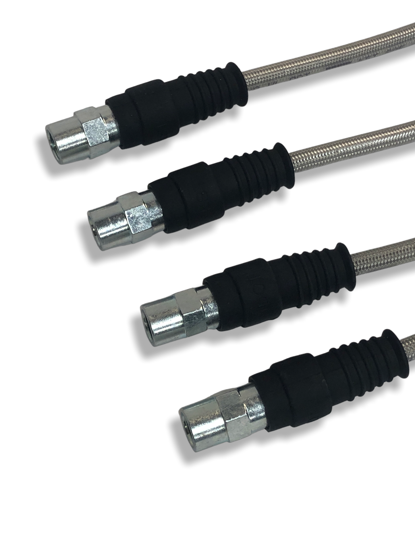 PMB Performance DirectFit Stainless-Steel Brake Lines - Set of 4 - 1970-72.8 Porsche 914-4/914-6