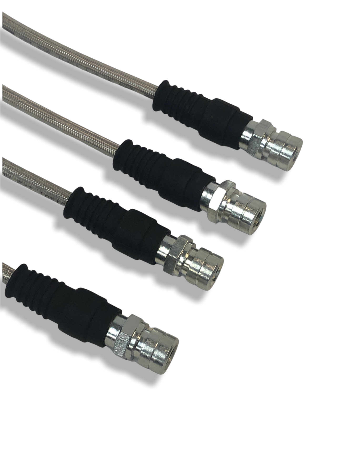 PMB Performance DirectFit Stainless-Steel Brake Lines - Set of 4 - 1970-72.8 Porsche 914-4/914-6