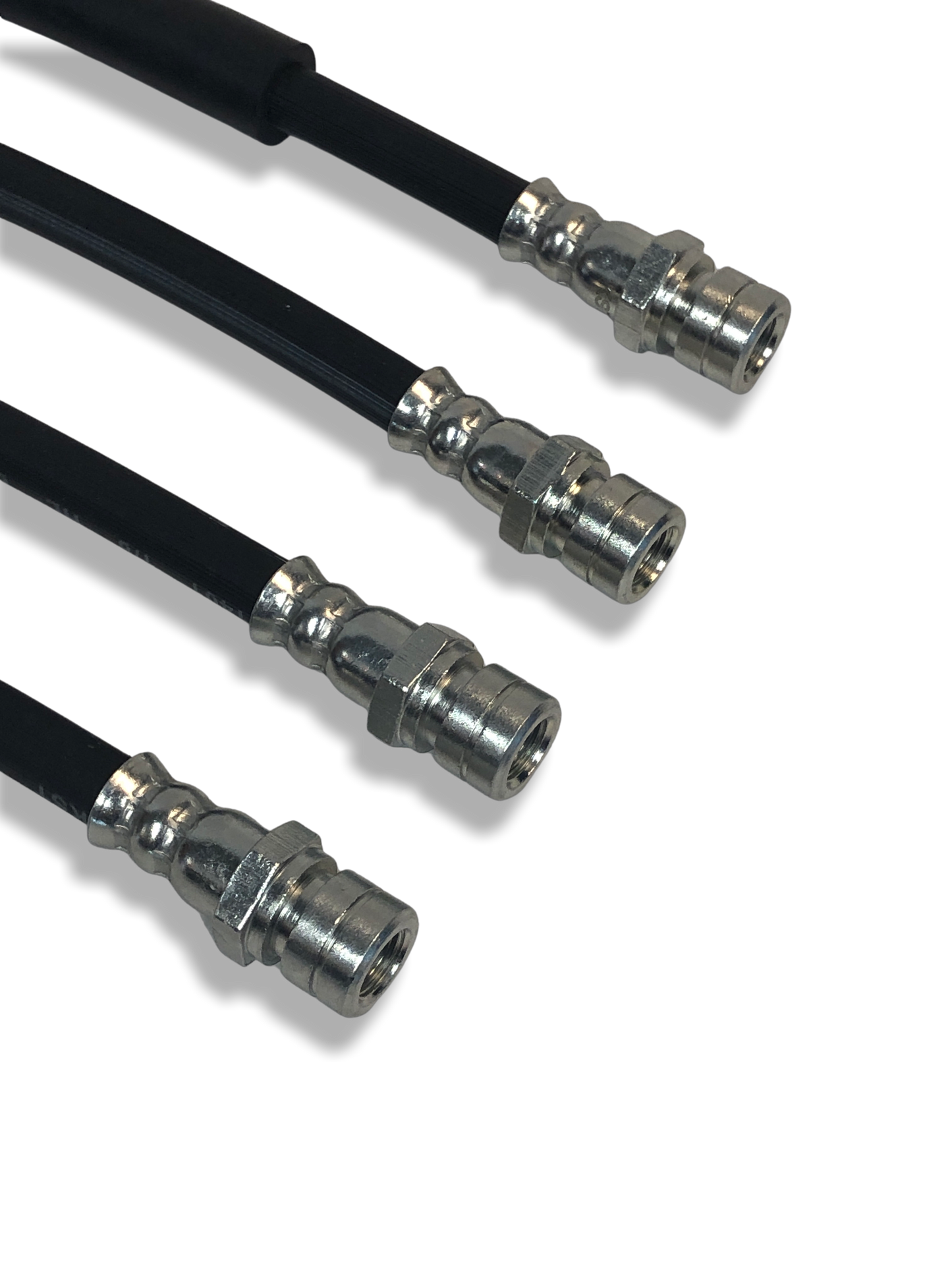 PMB Performance DirectFit Rubber Brake Lines - Set of 4 - 1973-76 Porsche 914-4