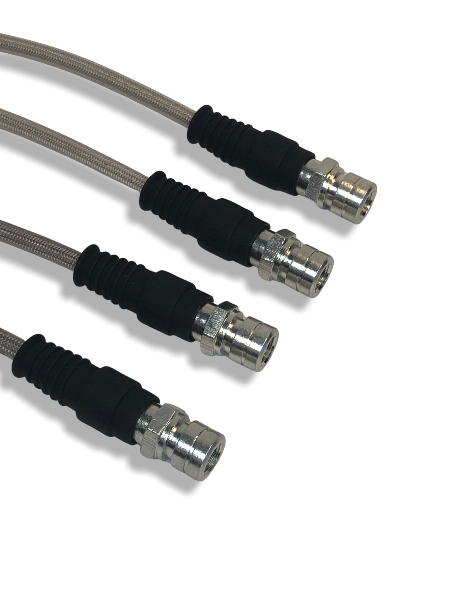 PMB Performance DirectFit Stainless-Steel Brake Lines - Set of 4 - 1973-76 Porsche 914-4