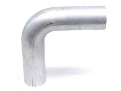 HPS 3-1/4" OD 90 Degree Bend 6061 Aluminum Elbow Pipe Tubing 16 Gauge w/ 3" CLR