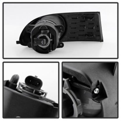 Spyder Dodge Journey 2011-2014 OEM Fog Light W/Universal Switch- Clear FL-DJ2011-C 5080448