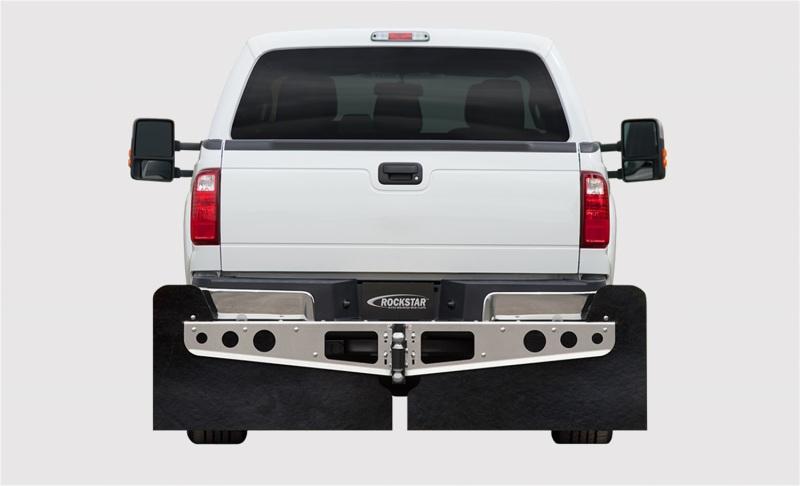 Access Rockstar 2XL 19+ Chevy Full Size 1500 Smooth Mill Finish Hitch Mounted Trim To Fit Mud Flaps A10201012