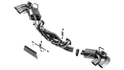 Borla 20-23 Chevrolet Corvette Stingray ATAK Cat-Back Exhaust System (Euro Spec) 140908