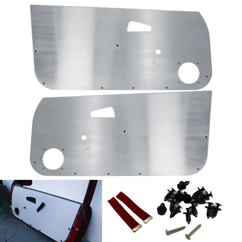 BULL BOOST PERFORMANCE Race Aluminum Door Cards Panels for Honda Civic EX DX CX Si EG 1992-1995 Coupe Hatch