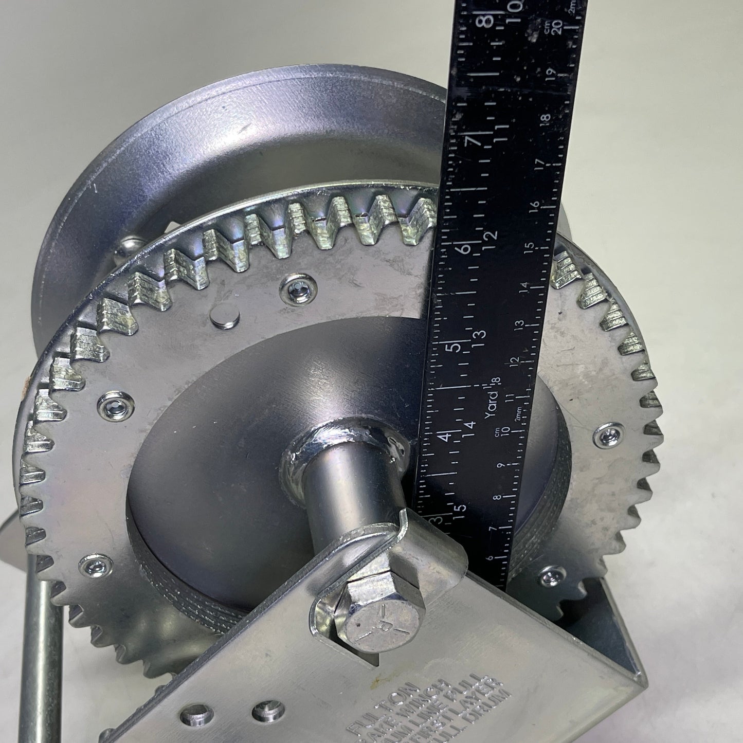 FULTON Automatic Brake Hand Winch, 1500-Lb. Load Capacity 143101