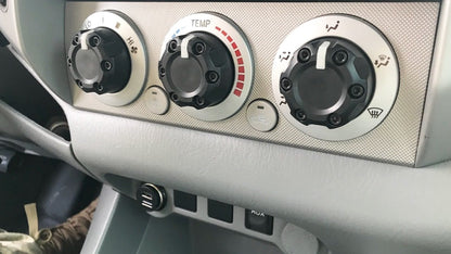Climate Knobs (2005-2015 Tacoma) - 4 PACK - CEMENT