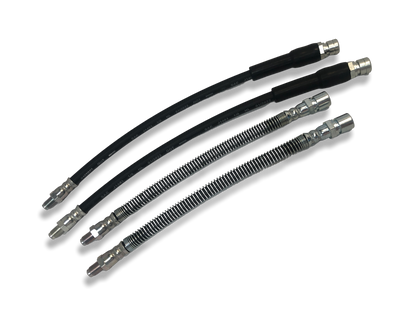 PMB Performance DirectFit Rubber Brake Lines - Set of 4 - 1978-86 Porsche 928