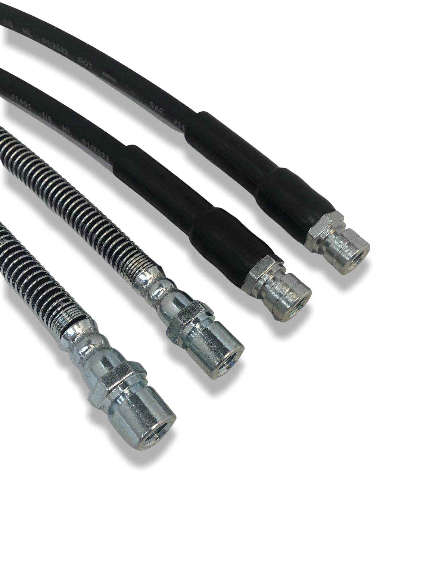 PMB Performance DirectFit Rubber Brake Lines - Set of 4 - 1978-86 Porsche 928