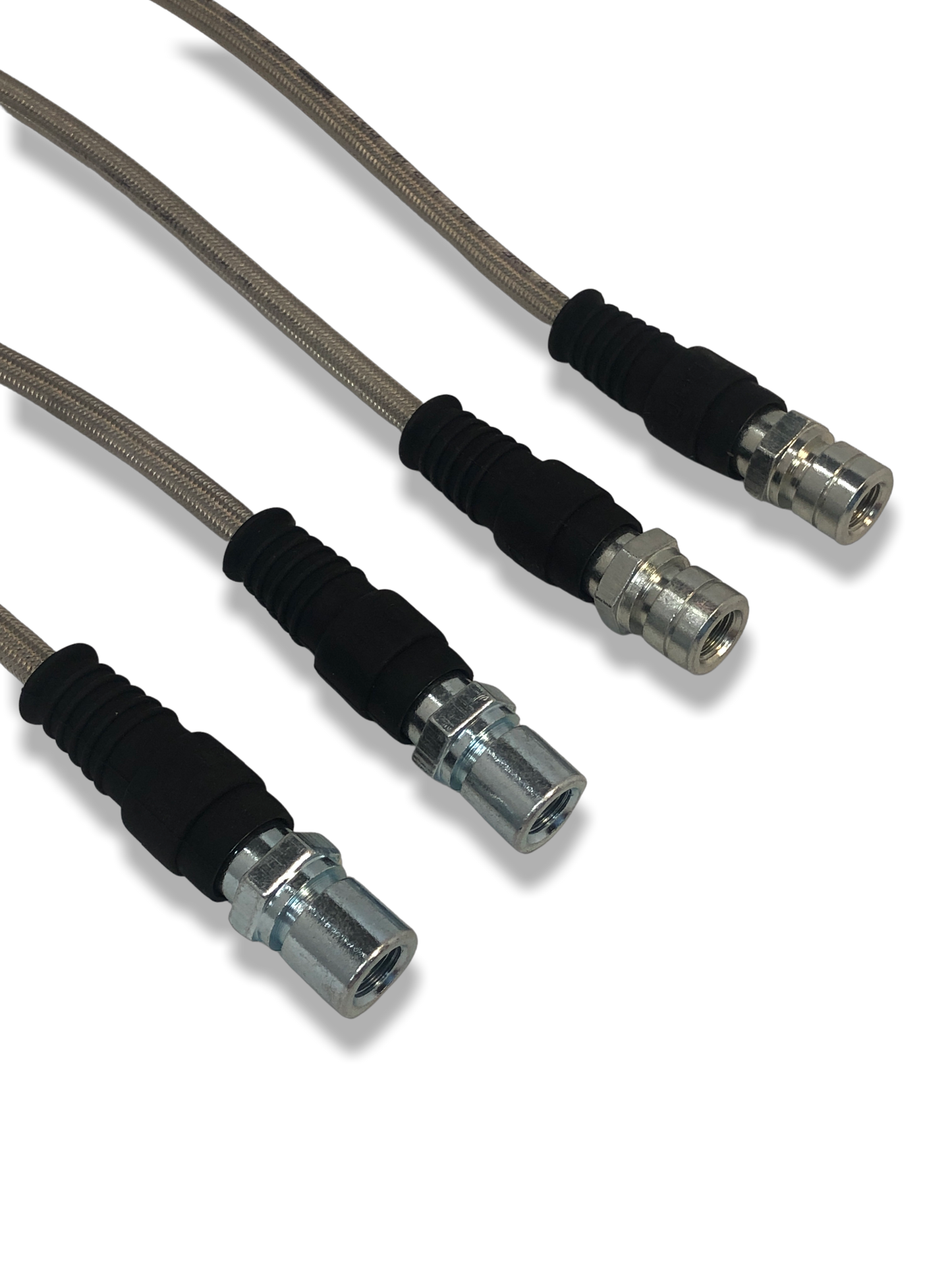 PMB Performance DirectFit Stainless-Steel Brake Lines - Set of 4 - 1978-86 Porsche 928
