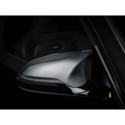 Akrapovic 2014+ BMW M3 (F80) Carbon Fiber Mirror Cap Set - Matte