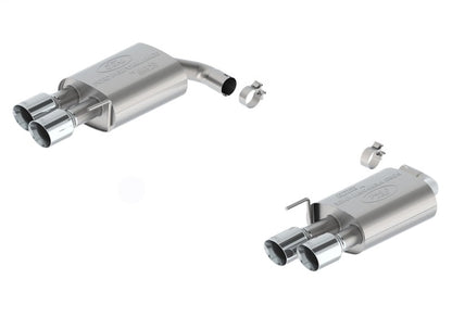 Ford Racing 2024 Mustang 5.0 Touring Non-Active Axle-Back w/GT Valance - Chrome Tip M-5230-M5TCV