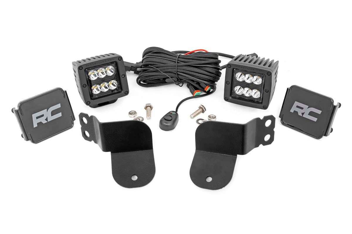 Polaris Dual LED Cube Kit 16-20 General Rough Country