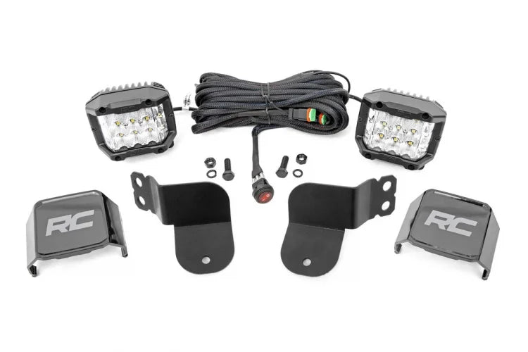 Polaris Dual LED Cube Kit 16-20 General Rough Country