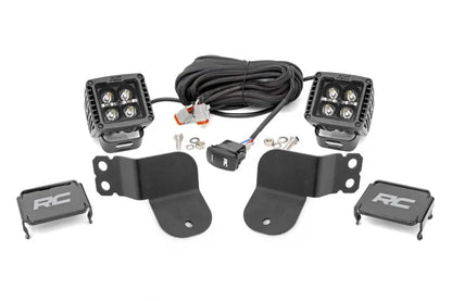 Polaris Dual LED Cube Kit 16-20 General Rough Country