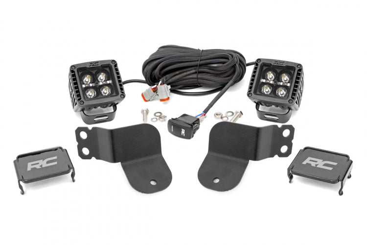 Polaris Dual LED Cube Kit 16-20 General Rough Country