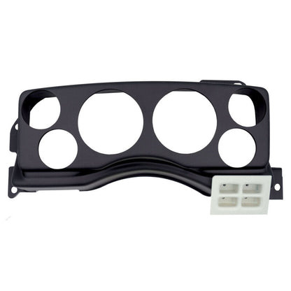 Autometer 87-89 Ford Mustang Direct Fit Gauge Panel 3-3/8in x2 / 2-1/16in x4 2924