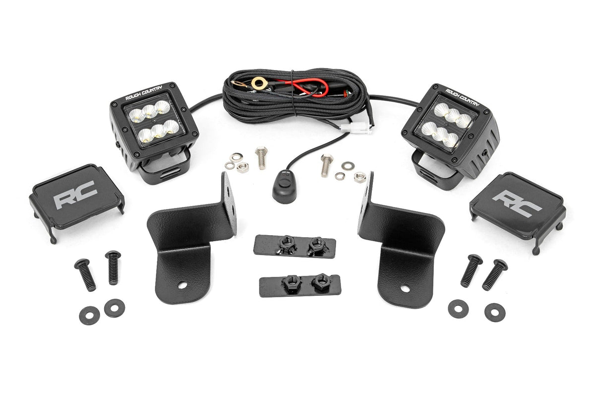 Polaris Rear Facing 2-Inch LED Kit 19-21 Polaris Ranger Rough Country