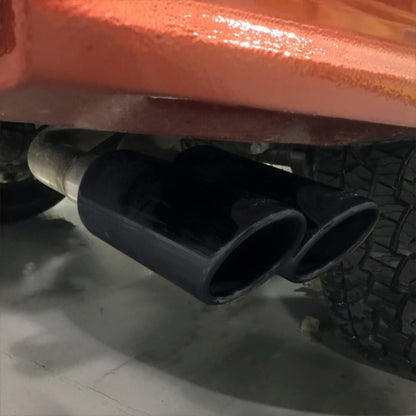 Ford Racing 2019 Ranger 2.3L Ecoboost Side Exit Cat-Back Exhaust System w/ Dual Black Chrome Tips M-5200-RA23SB