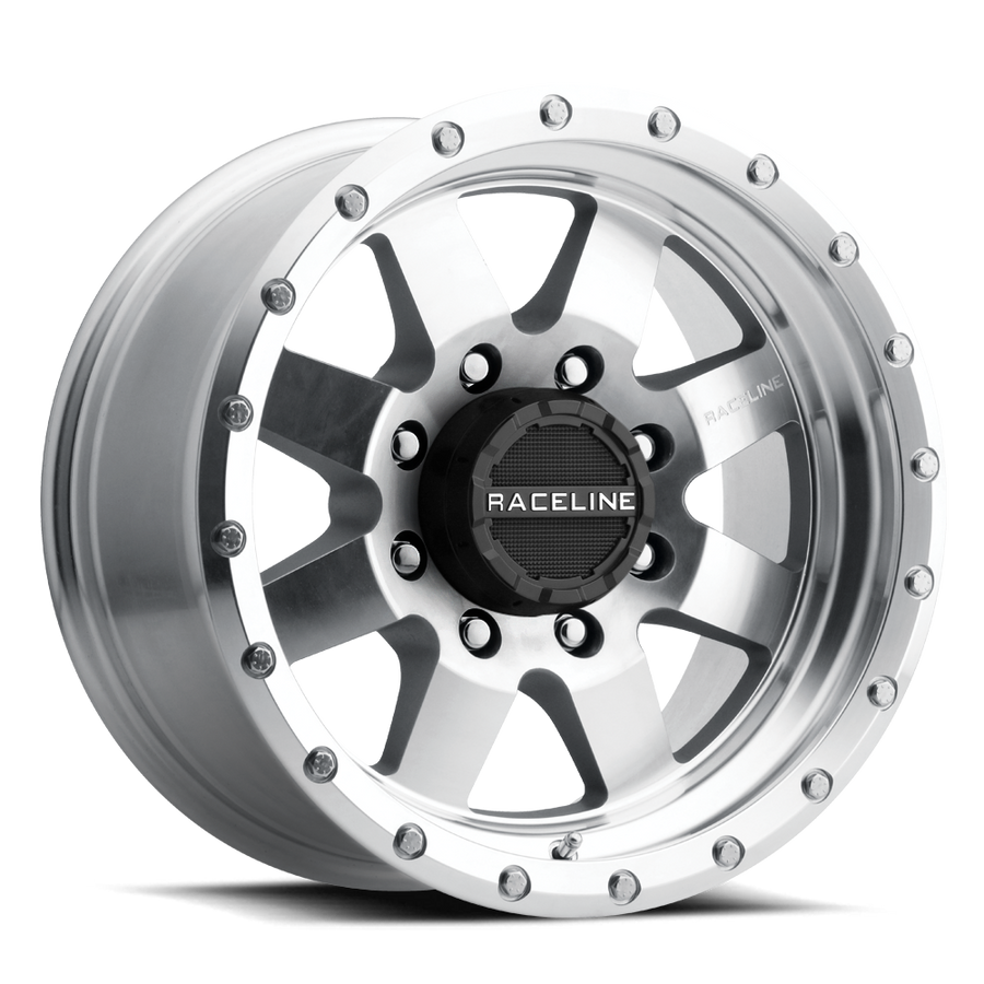 Raceline DEFENDER MACHINED CC 17X9 8X165.1 0mm
