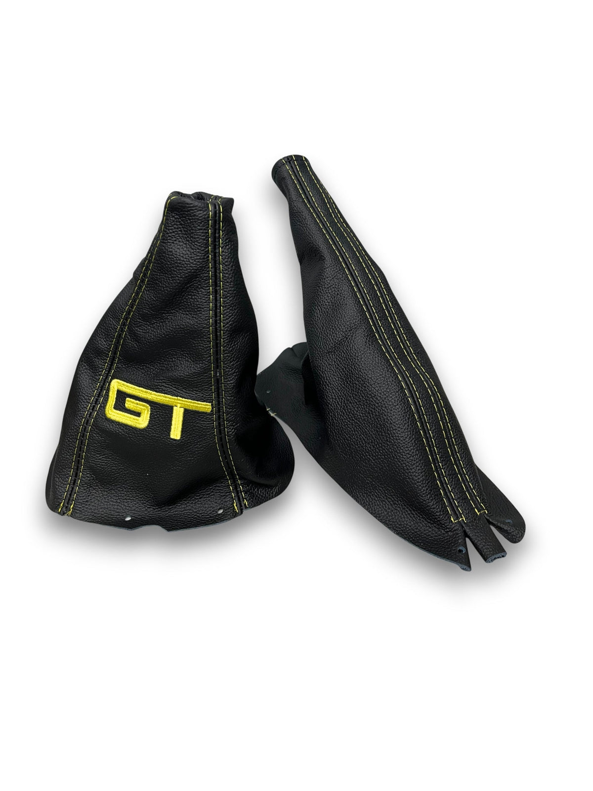 Yellow Stitching Shift Boot For 1994 - 2004 Ford Mustang GT Convertible Coupe V8 V6