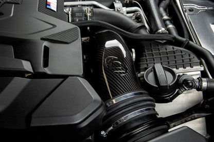 Dinan Turbo Inlet Pipes - 2018-2025 BMW M5/M8 Carbon Fiber - F90/F91/F92/F93