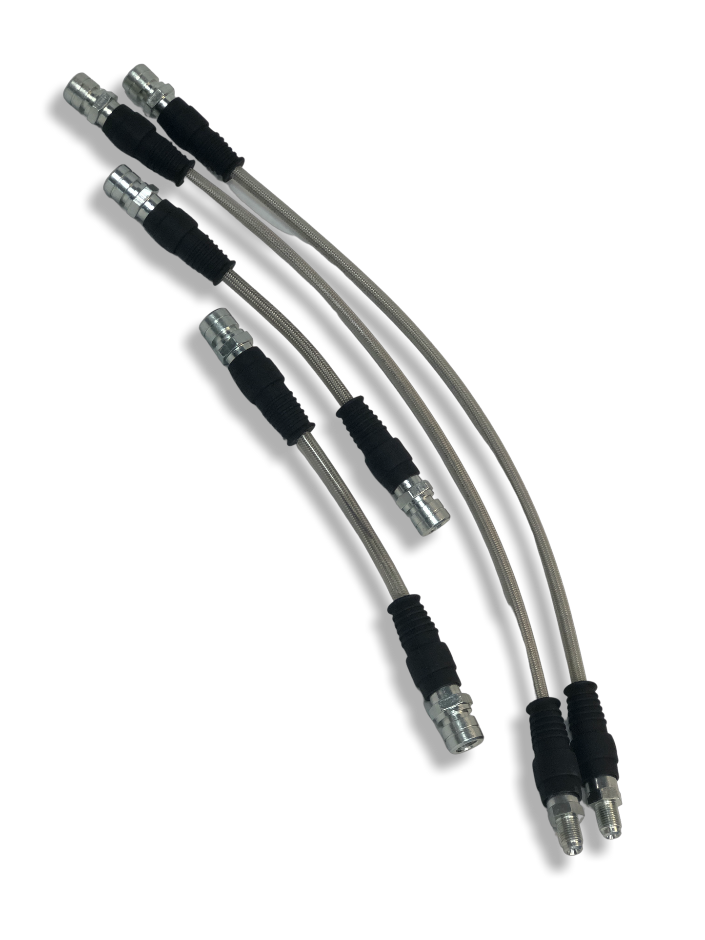 PMB Performance DirectFit Stainless-Steel Brake Lines - Set of 4 - 1976-89 Porsche 924 - 944