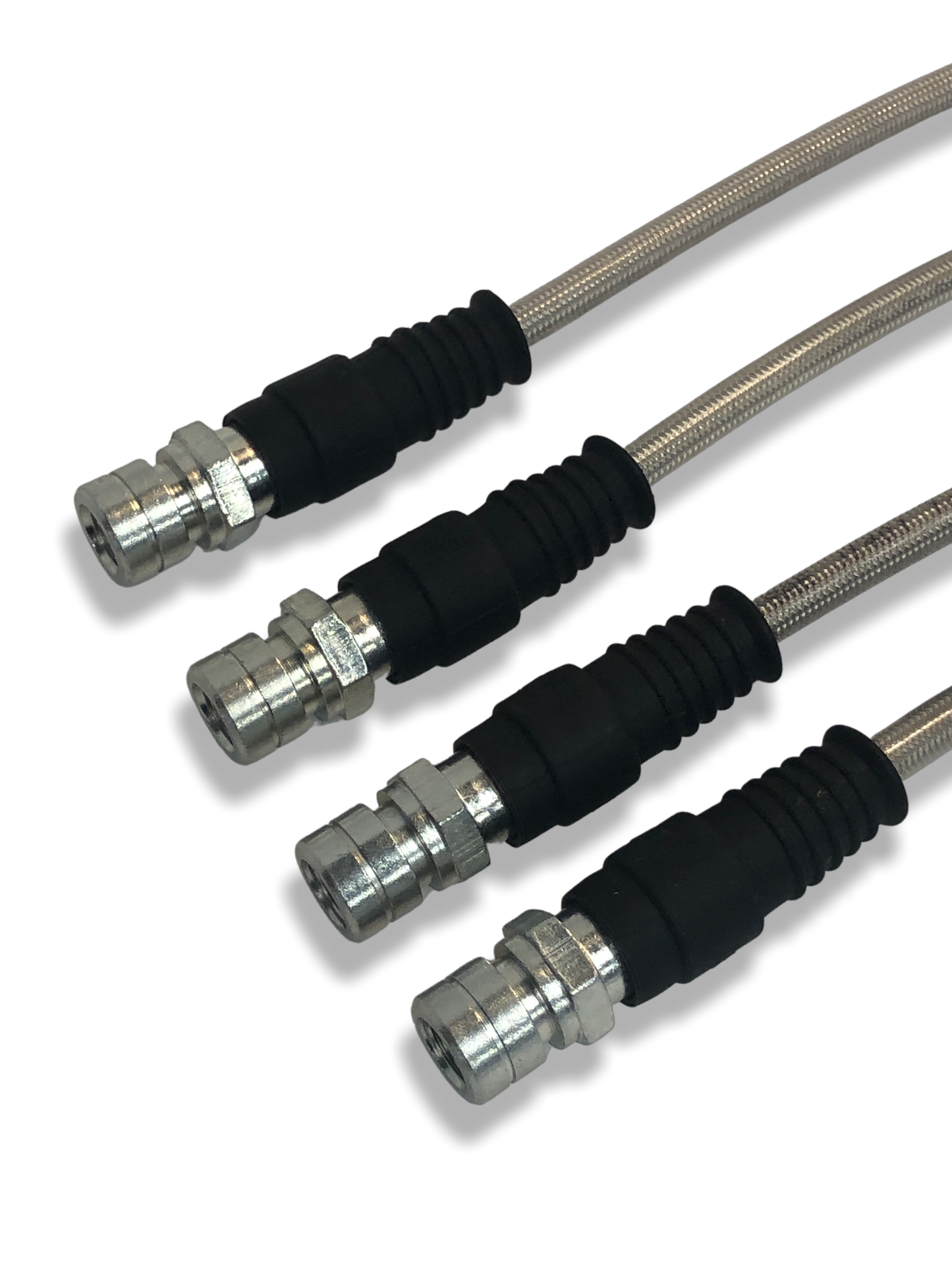 PMB Performance DirectFit Stainless-Steel Brake Lines - Set of 4 - 1976-89 Porsche 924 - 944