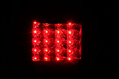 Anzo 2001-2002 Toyota 4 Runner LED Tail lights Black