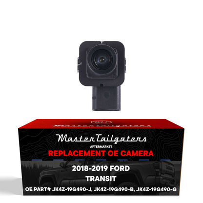 Ford Transit Passenger Van (2018-2019), Transit Cargo Van (2018-2019) OEM Replacement Backup Camera OE Part # JK4Z-19G490-J, JK4Z-19G490-B, JK4Z-19G490-G