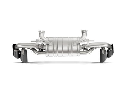 Akrapovic 16-16 Lamborghini Huracan LP 580-2 Coupe/Spyder Slip-On Line (Titanium) w/ Carbon Tips MTP-LA/TI/2