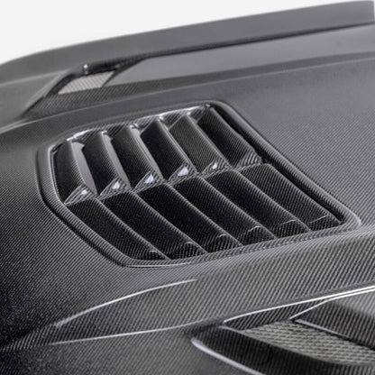 Anderson Composites 20-24 Chevy Silverado Type-T2 Carbon Fiber Hood AC-HD20CHSV-T2