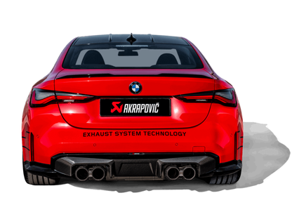 Akrapovic 21-22 BMW M3 (G80) / M4 (G82, G83) Rear Carbon Fiber Diffuser - High Gloss Black DI-BM/CA/9/GB