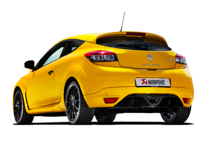 Akrapovic 10-16 Renault Megane Coupe RS Evolution Line Cat Back (Titanium) w/ Carbon Tips S-RE/T/1