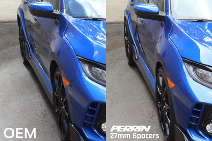 PERRIN [17+ Honda Civic Type R ] Wheel Spacer Set 5x120 27mm Pair
