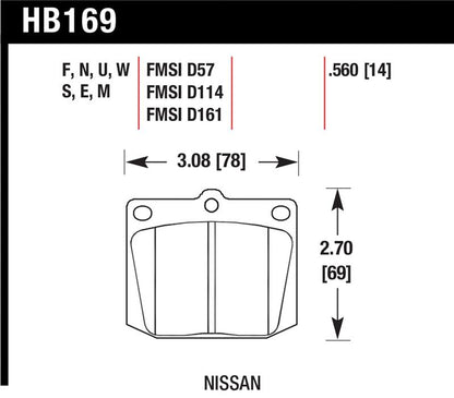 Hawk HPS Street Brake Pads