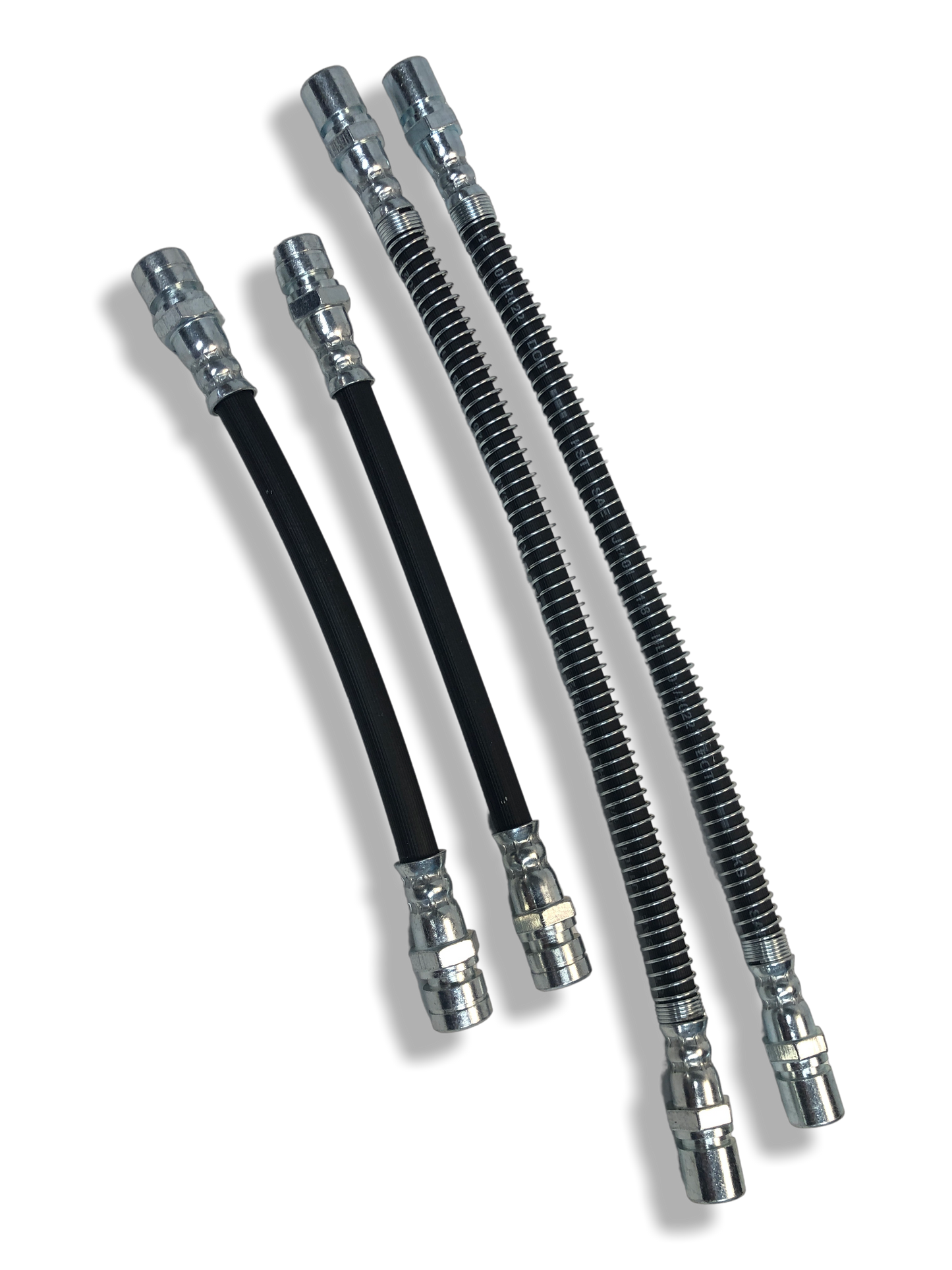 PMB Performance DirectFit Rubber Brake Lines - Set of 4 - 1990-95 Porsche 968/944S2