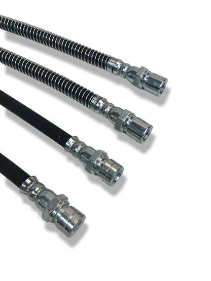 PMB Performance DirectFit Rubber Brake Lines - Set of 4 - 1990-95 Porsche 968/944S2