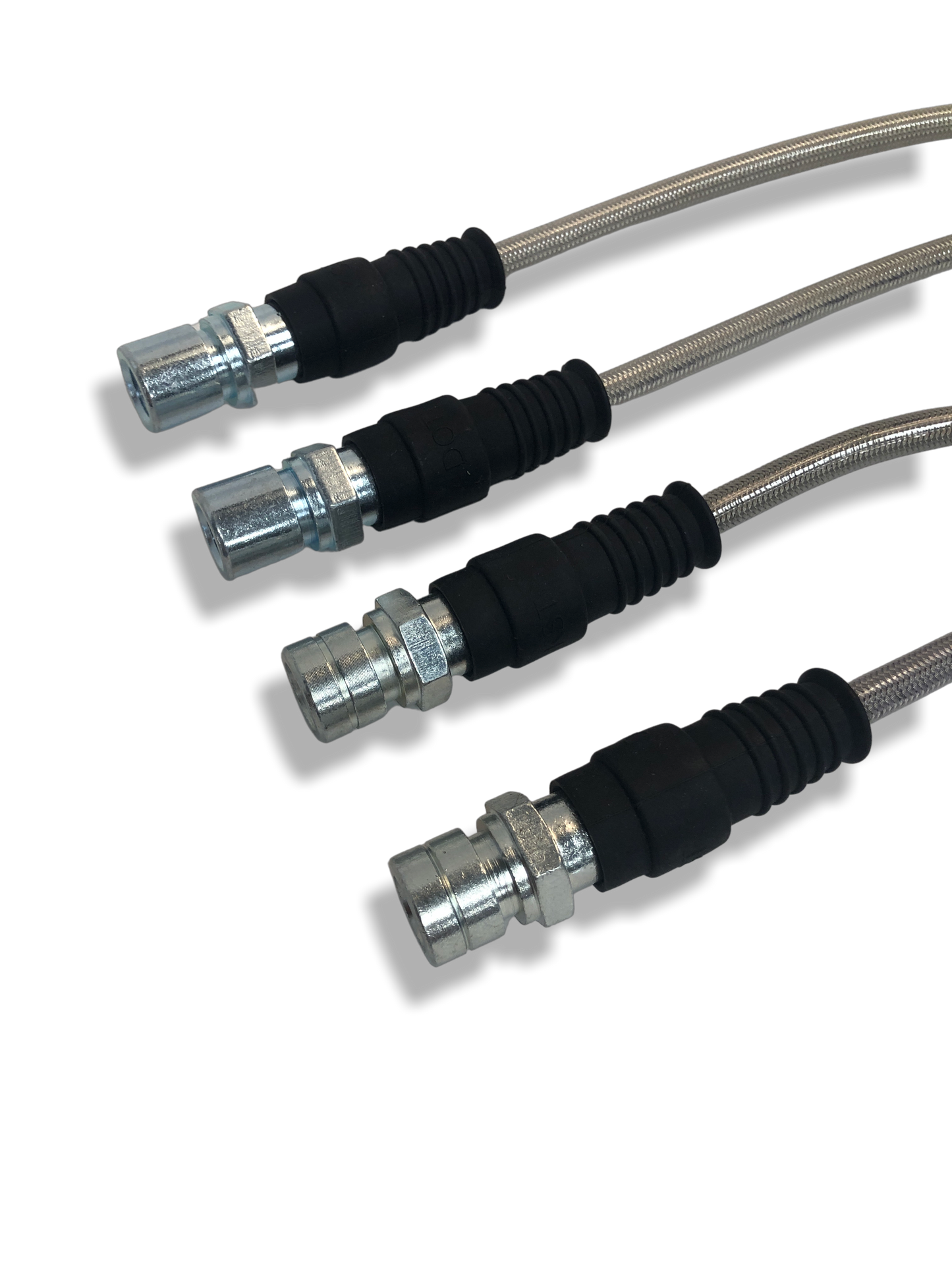 PMB Performance DirectFit Stainless-Steel Brake Lines - Set of 4 - 1990-95 Porsche 968/944S2