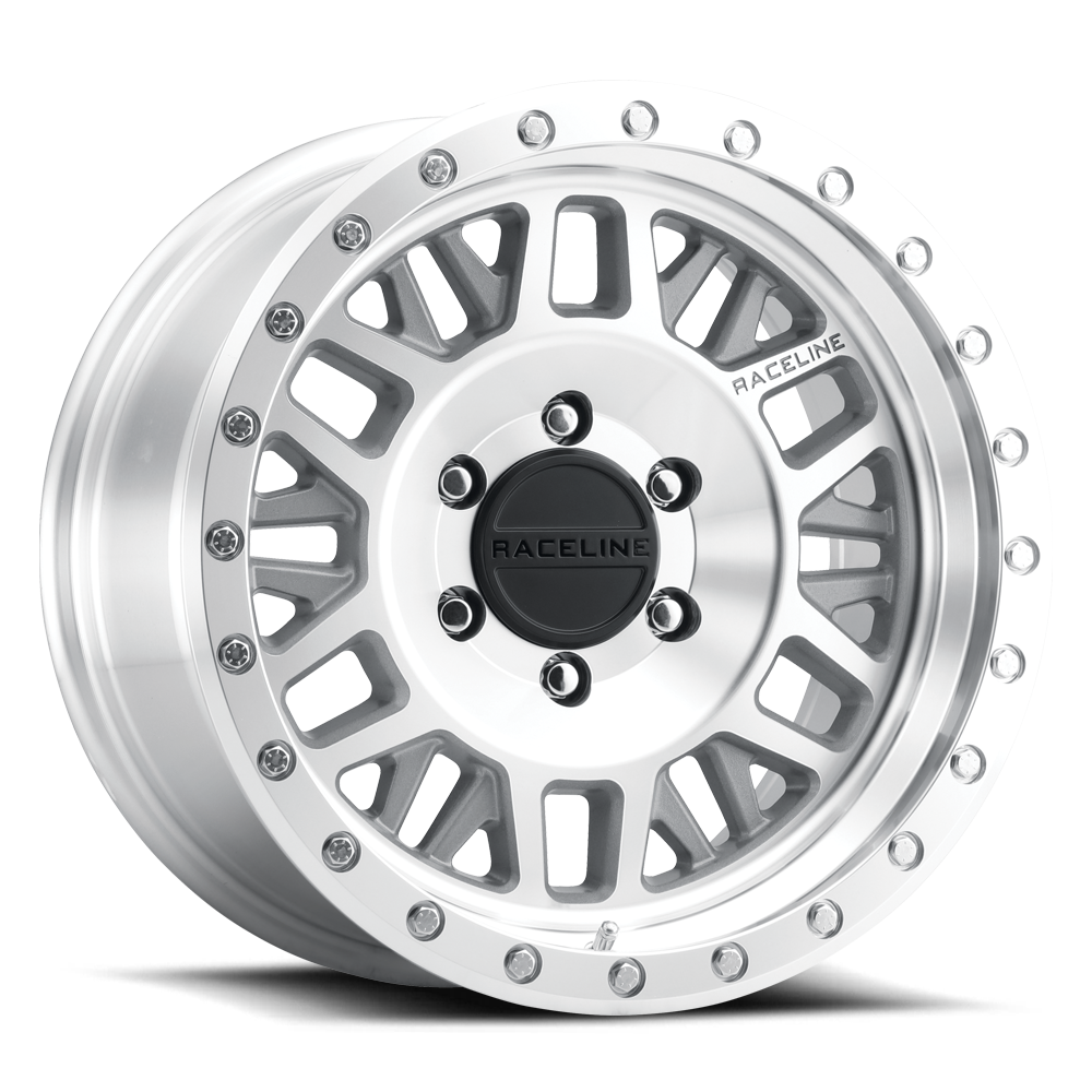 Raceline RYNO MACHINED CC 17X9 6X135 -12mm