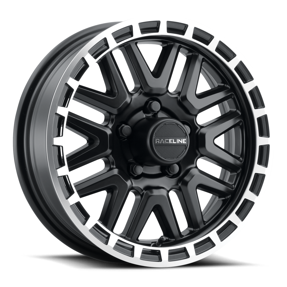Raceline KRANK TR BLACK MACHINED LIP 15X5 5X4.5