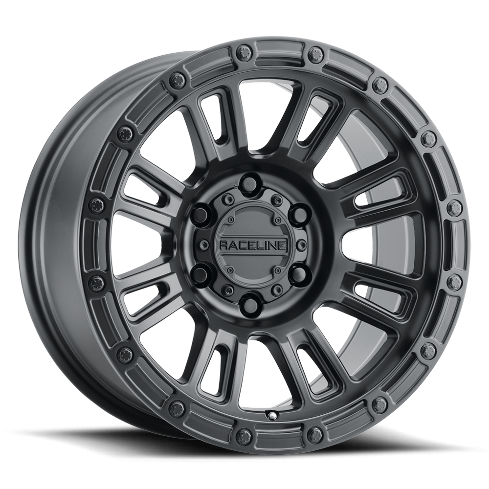 Raceline COMPASS SATIN BLACK 18X9 8X180 +18mm