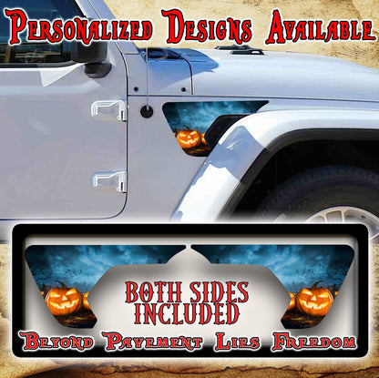 Pumpkin patch fender vent for the JL or JT 2018 or newer 95