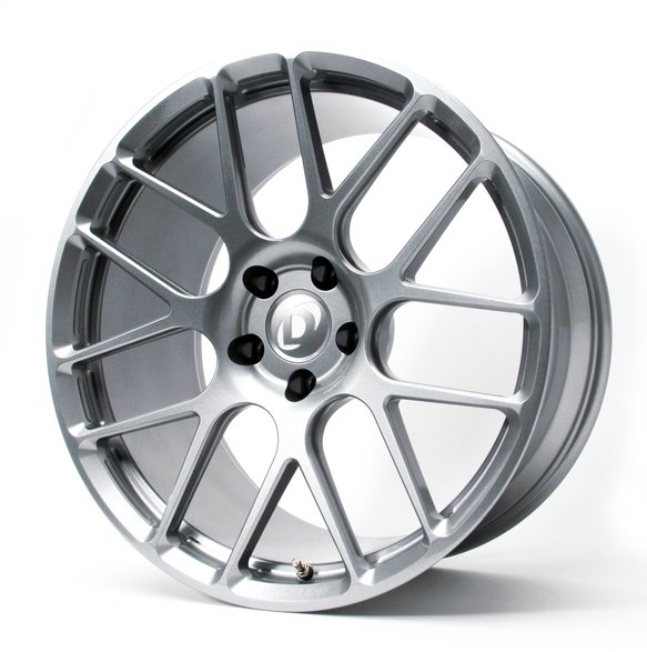 Forgeline SE1 Performance Wheel Set - 2008-2013 BMW M3 Front: 19 x 9 - Rear: 19 x 10 - Silver - Dinan Center Cap - E90/E92/E93